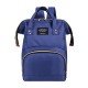 Mommy Baby Diaper Bag - Large Capacity Trendy Nylon Waterproof New Born Fashion Backpack Handbag  Multi Functional Outing Bag - Blue